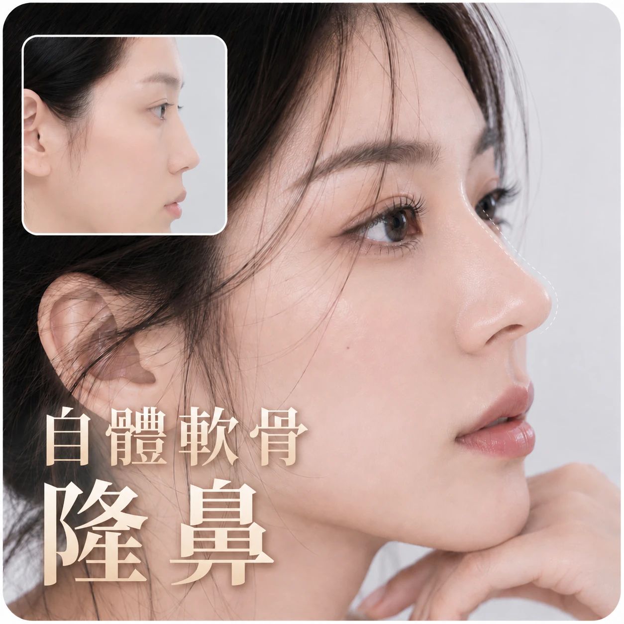 自體軟骨隆鼻｜整形外科
