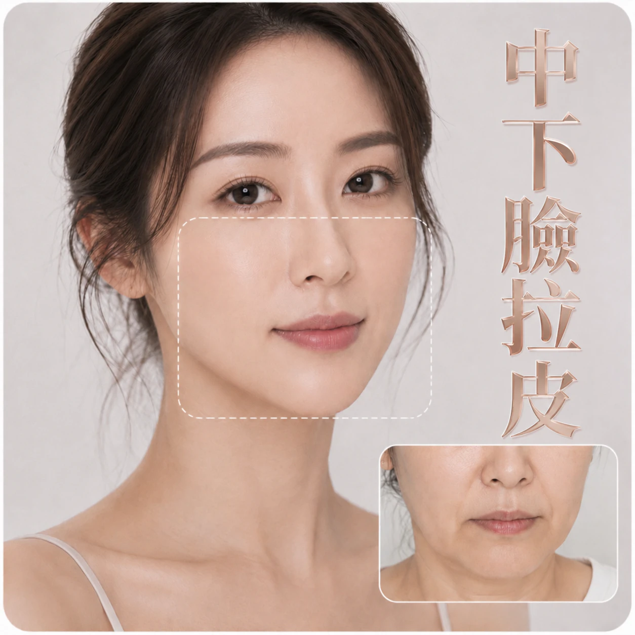 中下臉拉皮｜整形外科